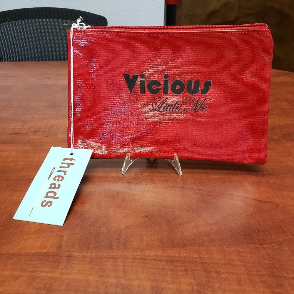 NEW Laminated Canvas Pouch